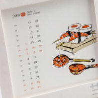 Изготовление настольных календарей – Календарь настольный